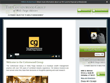 Tablet Screenshot of cottonwoodgrp.com